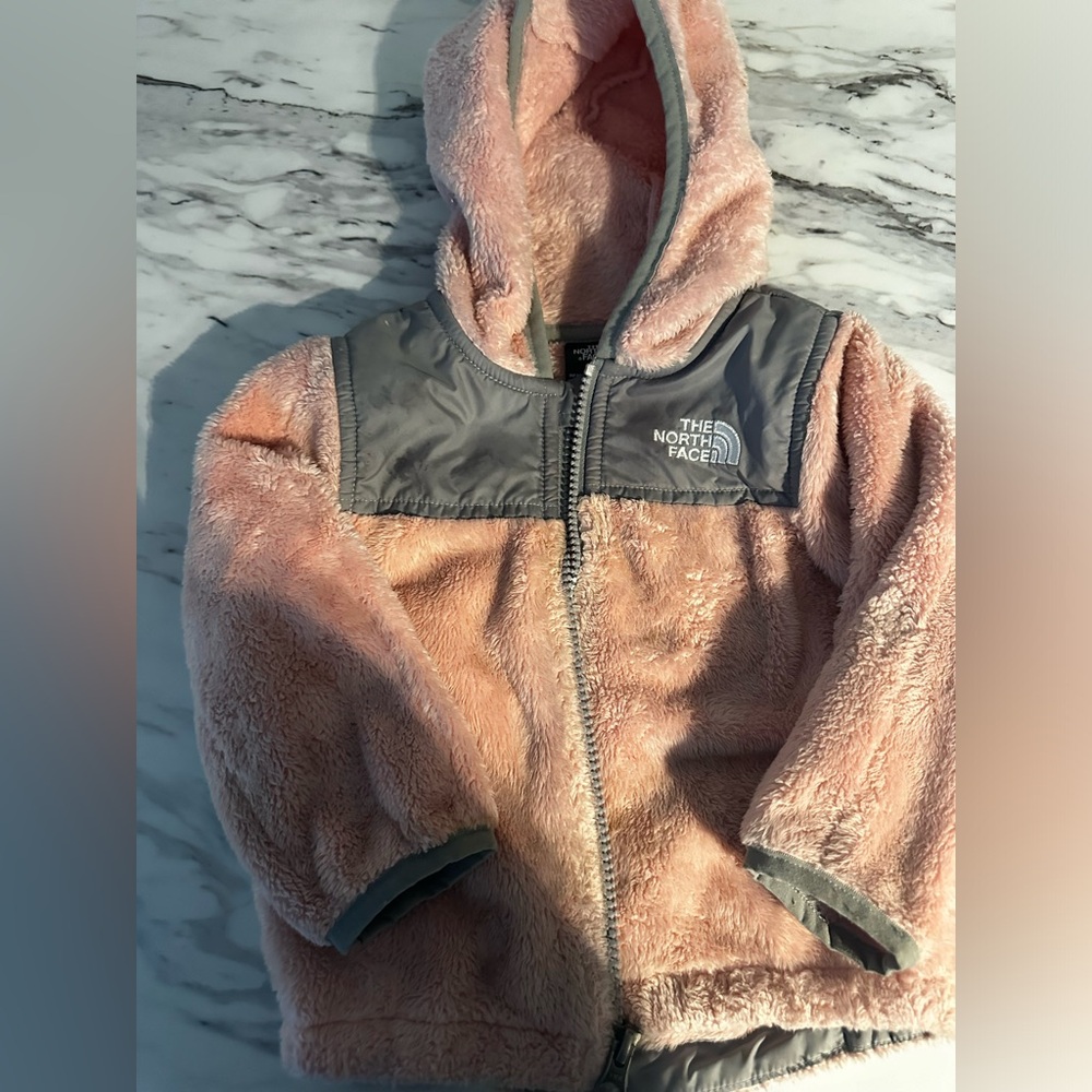 North face 6-12month zip jacket